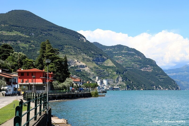 Lago d'Iseo (Itálie)