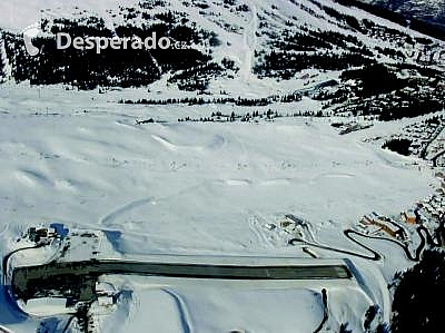 Letiště v Courchevel (Francie)
