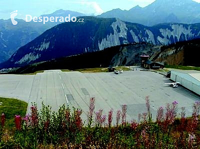 Letiště v Courchevel (Francie)