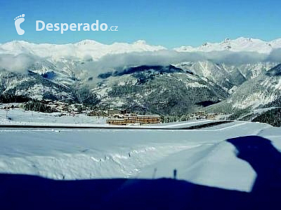 Letiště v Courchevel (Francie)