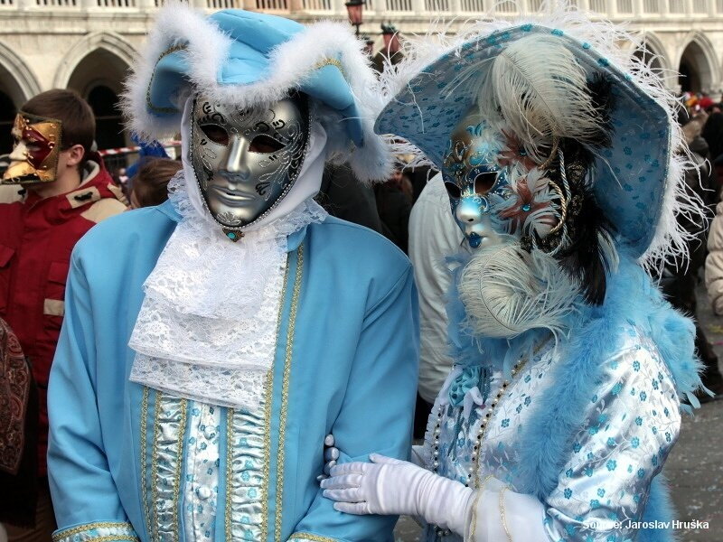 Karneval v Benátkách (Itálie)