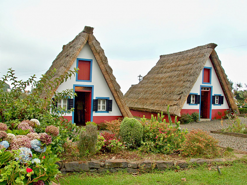 Santana (ostrov Madeira - Portugalsko)