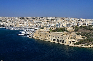 Manoel Island a pevnost Manoel Fort (Malta)