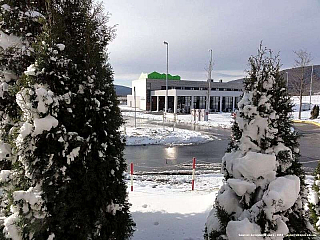 Sníh v Chorvatskou - cestou do Splitu (Chorvatsko)