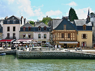 Auray – menší bratr Vannes s odkazem historie bretaňského dědictví