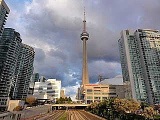 CN Tower v Torontu (Kanada)