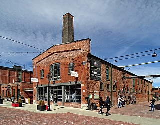 The Distillery District v Torontu (Kanada)