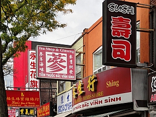 Čínská čtvrť v Torontu (Kanada)