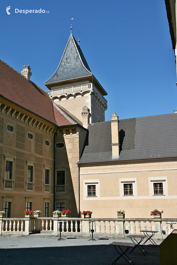 Renesanční zámek Rosenburg (Dolní Rakousy - Rakousko)