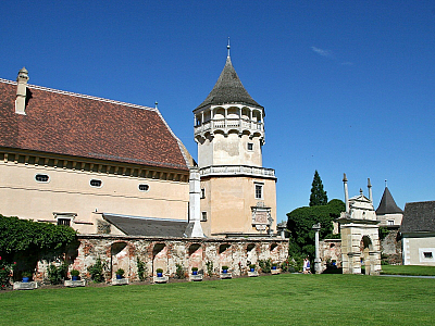 Renesanční zámek Rosenburg (Dolní Rakousy - Rakousko)