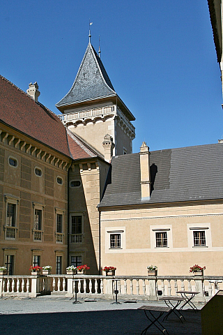 Renesanční zámek Rosenburg (Dolní Rakousy - Rakousko)