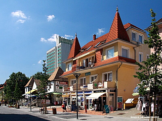 Hévíz - lázeňské město u Balatonu