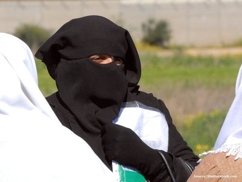Zahalené muslimské ženy (Alžírsko)