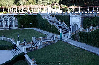 Zámek Il Castello di Miramare v Trieste (Itálie)