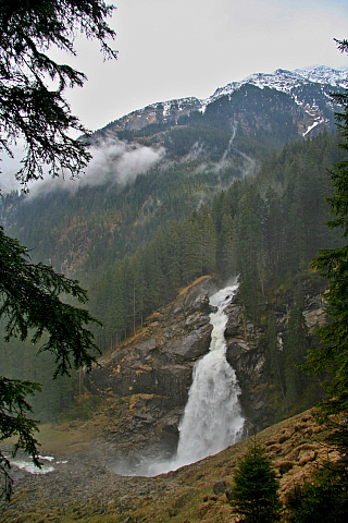 Krimmelské vodopády - Krimmeler Wasserfälle (Rakousko)