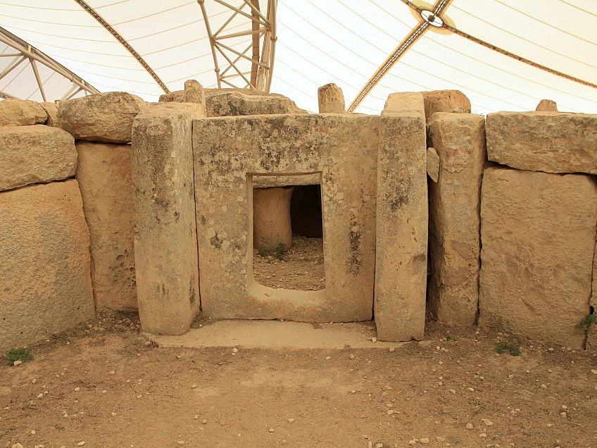 Megalitický chrám Mnajdra (Malta)