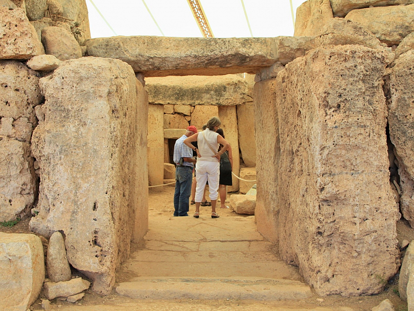 Megalitický chrám Mnajdra (Malta)