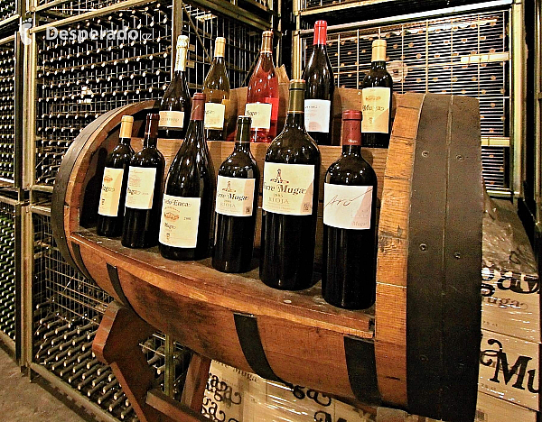 Vinařství Bodegas Muga v Haro (La Rioja - Španělsko)