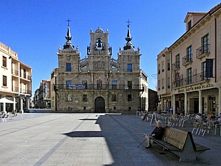 Centrum Astorgy (Kastilie a Leon - Španělsko)