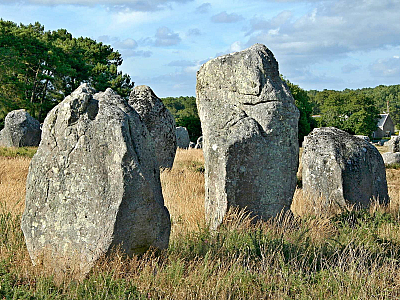 Carnac v Bretani (Francie)