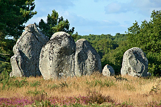 Carnac v Bretani (Francie)