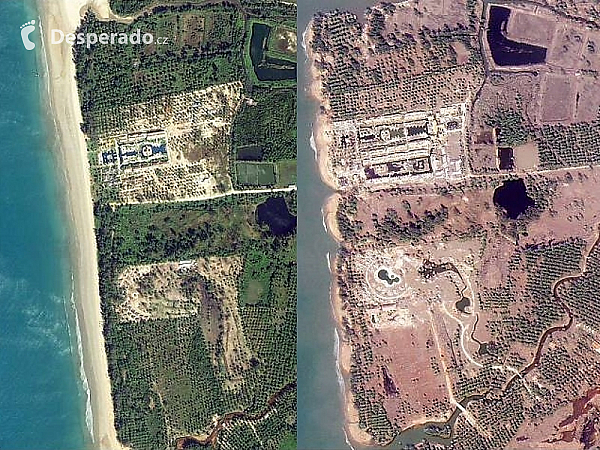 Tsunami pohledem ze satelitu