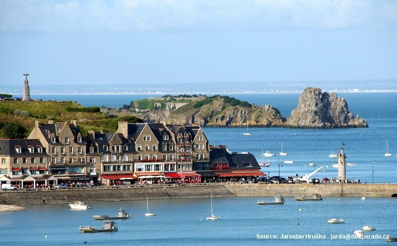 Cancale v Bretani (Francie)