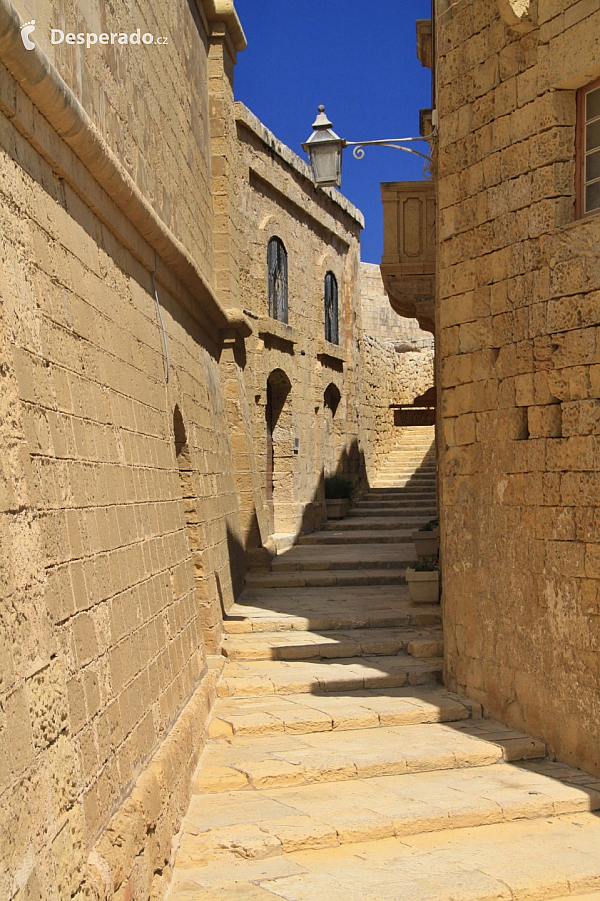 Victoria na ostrově Gozo (Malta)
