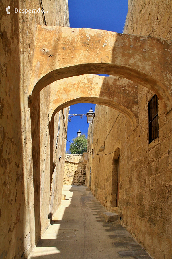 Victoria na ostrově Gozo (Malta)