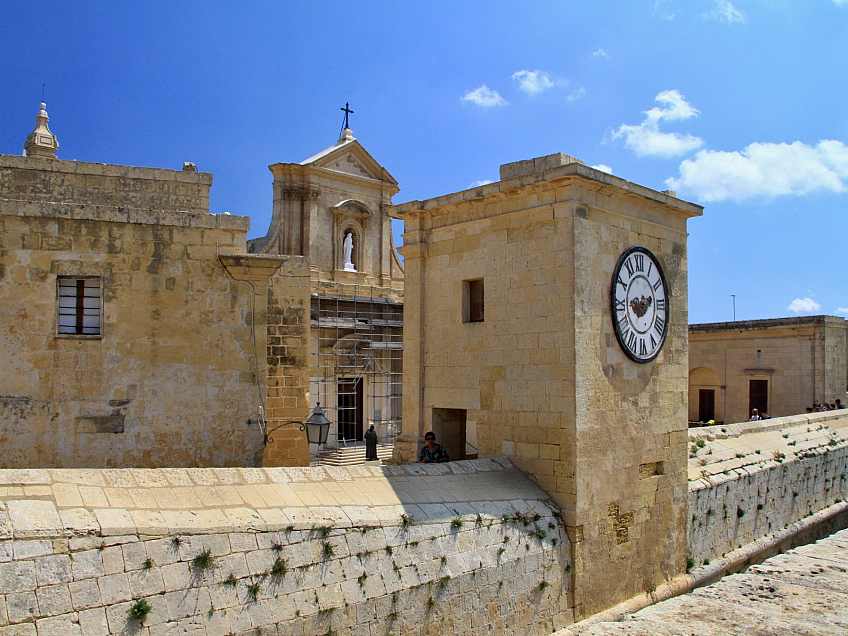 Victoria na ostrově Gozo (Malta)