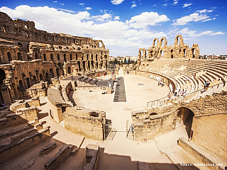 El Jem – římské koloseum v Africe
