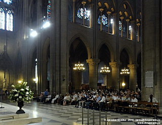 Katedrála Notre Dame v Paříži (Francie)