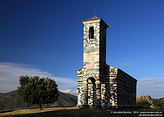 Kostel San Michel de Murato na Korsice (Francie)