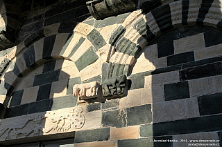 Kostel San Michel de Murato na Korsice (Francie)