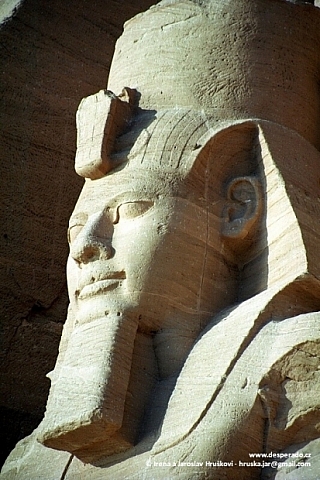 Chrám v Abu Simbel (Egypt)