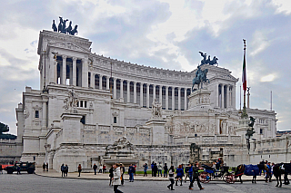 Altare della Patria v Římě (Itálie)