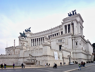 Altare della Patria v Římě (Itálie)