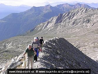 Masiv Pressanela v Alpách (Itálie)