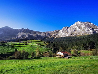 Krásná příroda Baskicka (Baskicko - Španělsko)