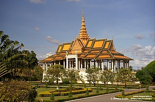 Královský palác v Phnom Penhu (Kambodža)