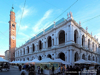 Vicenza, benátské město na seznamu UNESCO