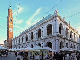 Vicenza, benátské město na seznamu UNESCO