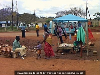 Lomahasha (Svazijsko) hranice s Mosambikem