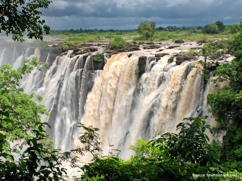 Viktoriiny vodopády (Zambie)