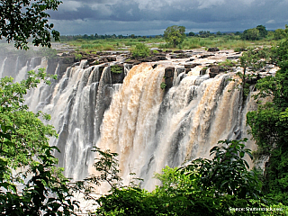 Viktoriiny vodopády (Zambie)