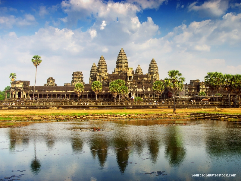 Angkor Wat (Kambodža)