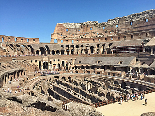 Koloseum v Římě (Itálie)