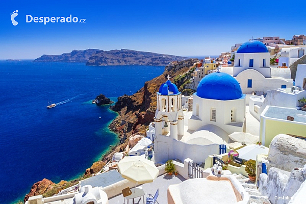 Ostrov Santorini (Řecko)