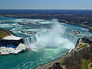 Niagarské vodopády z Kanady