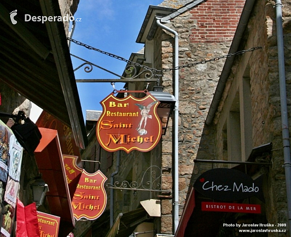 Mont-Saint-Michel v Normandii (Francie)